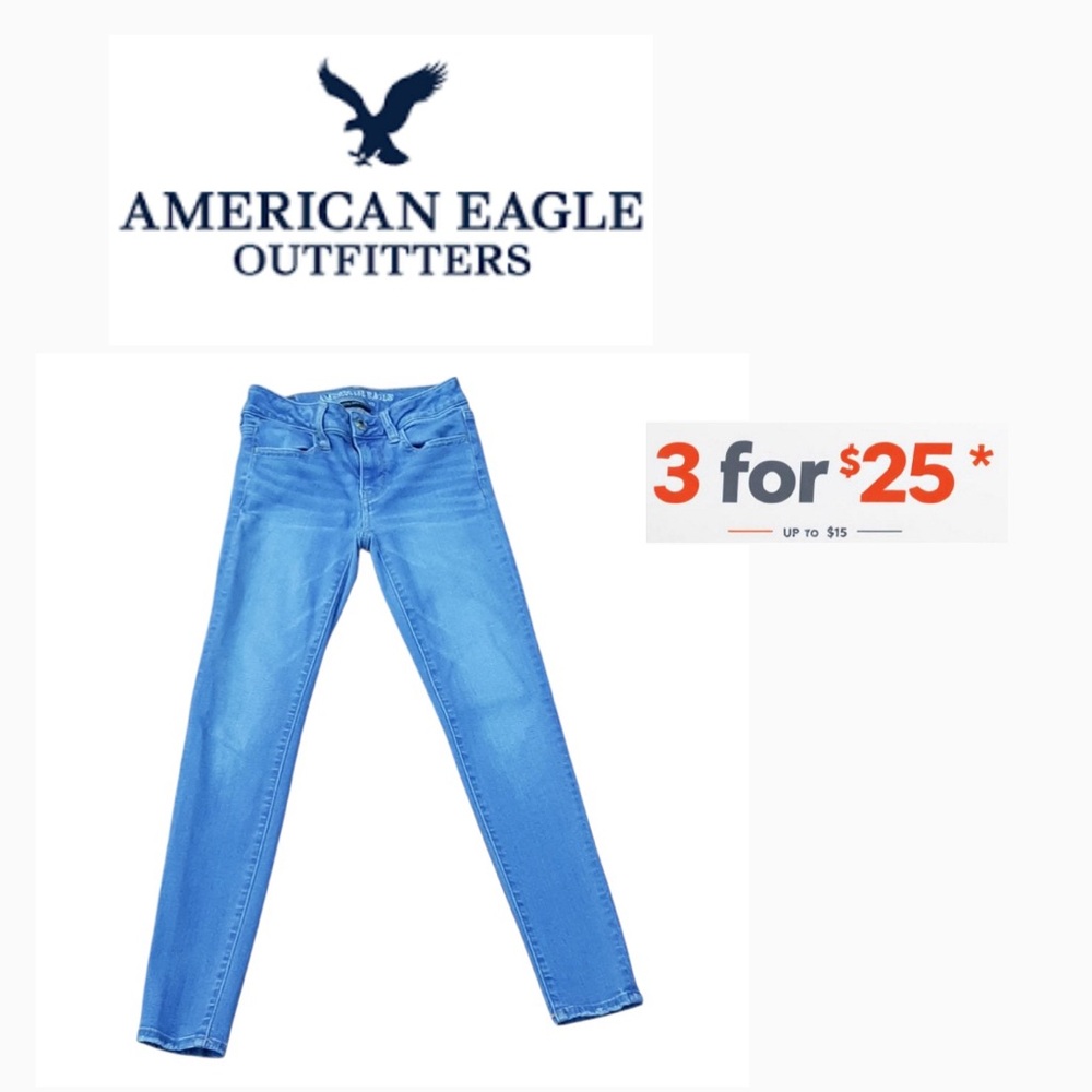 American Eagle Super Stretch Jeggings size 0 short